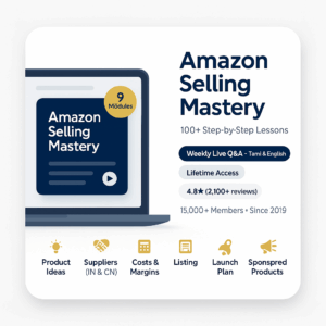 Amazon Selling Mastery — English