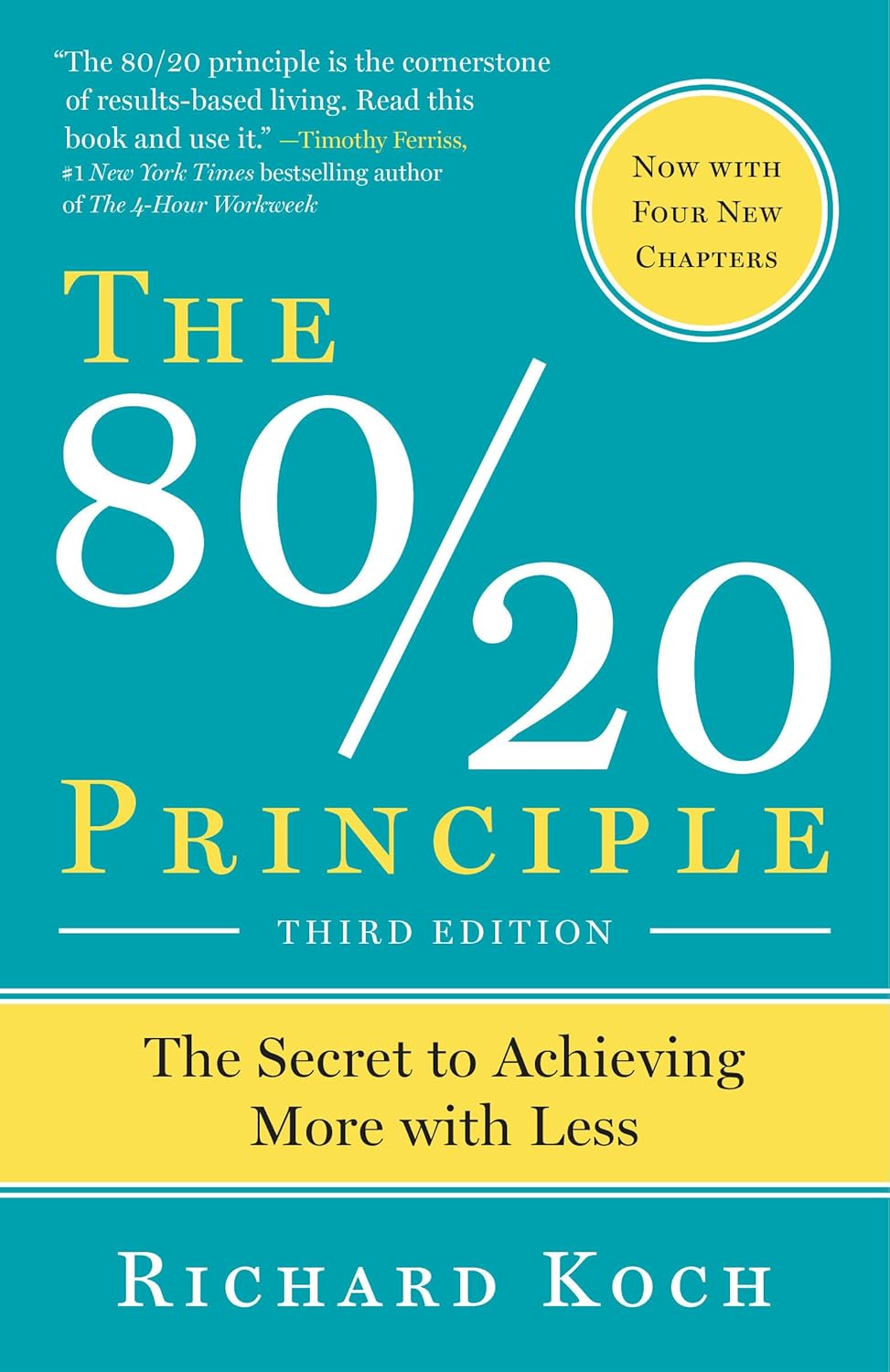 The 80/20 Principle Book Cover