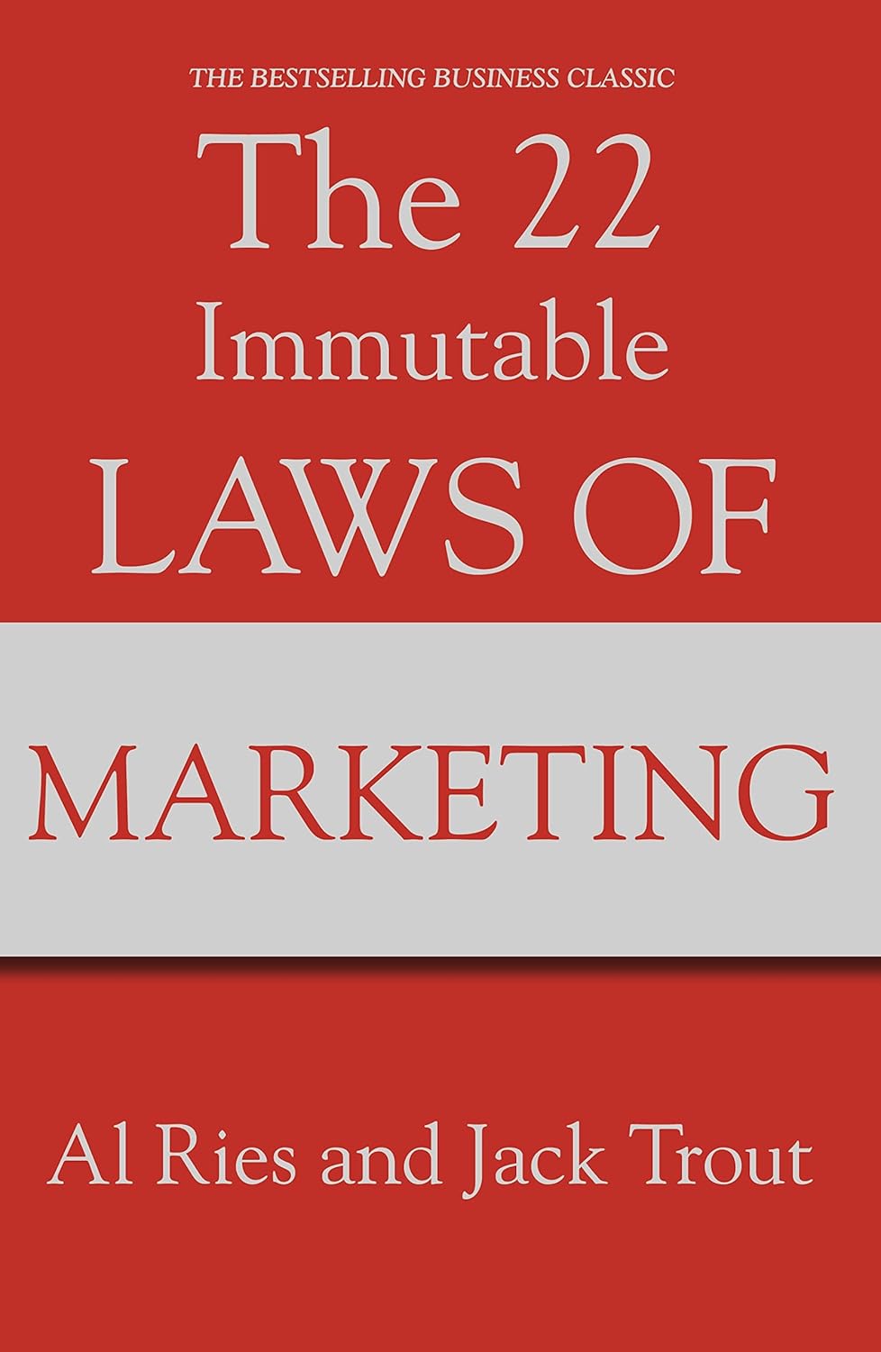 The 22 Immutable Laws of Marketing Book Cover