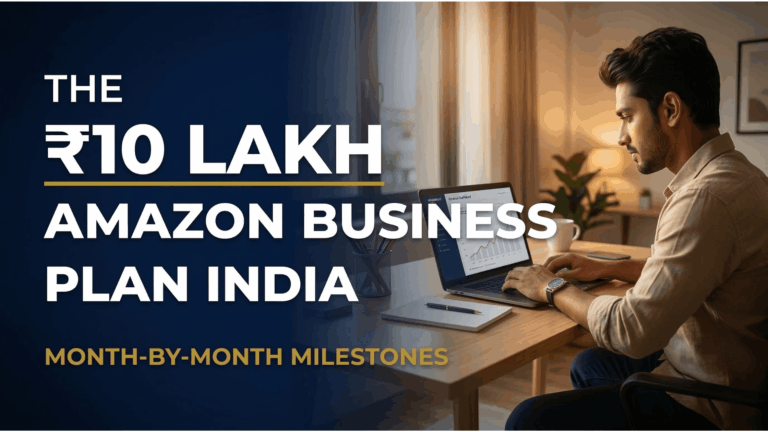 ₹10 Lakh Amazon Business Plan: Month-by-Month Milestones