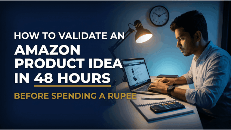 How to Validate an Amazon Product Idea in 48 Hours