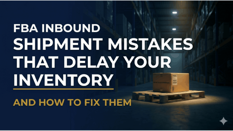 FBA Inbound Shipment Mistakes That Delay Inventory