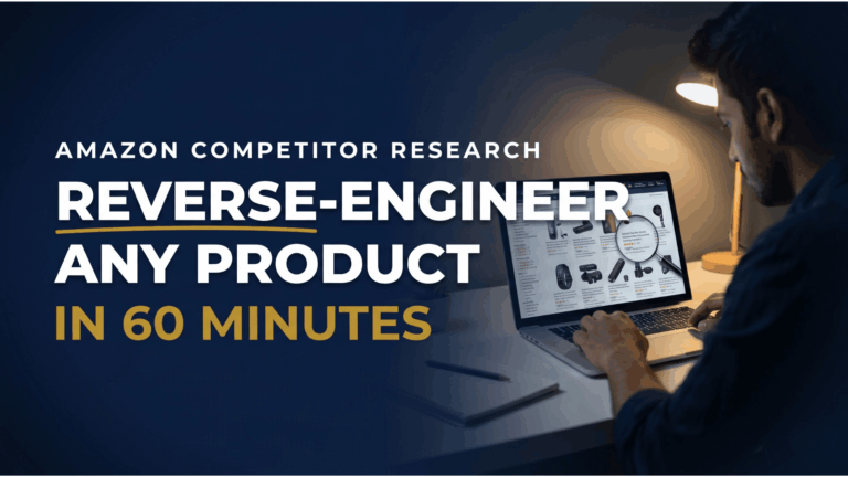 Amazon Competitor Research: Reverse-Engineer Any Product
